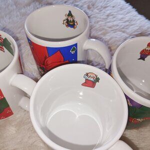 "All Wrapped Up!" Theme Limited Edition Mugs. Never been used!